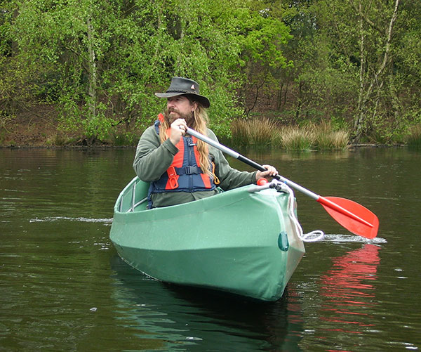 My folding canoe -  2017 - Gary Waidson - Ravenlore