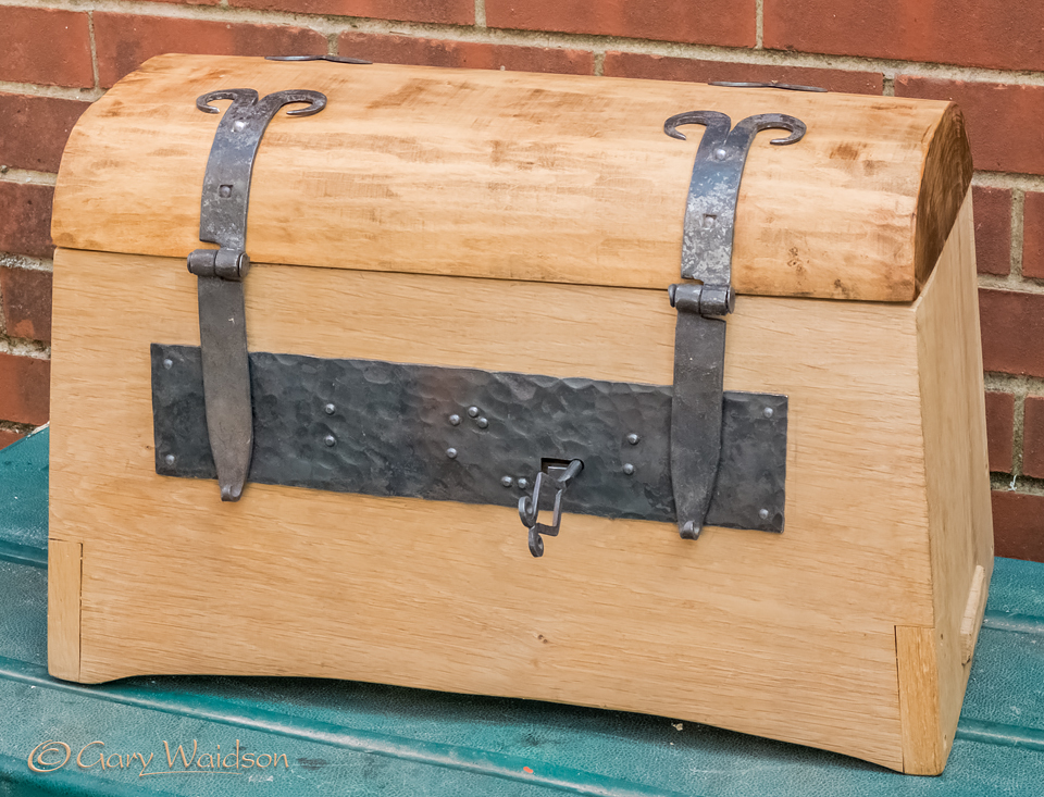 Hedeby style sea chest - Image copyrighted  Gary Waidson. All rights reserved.