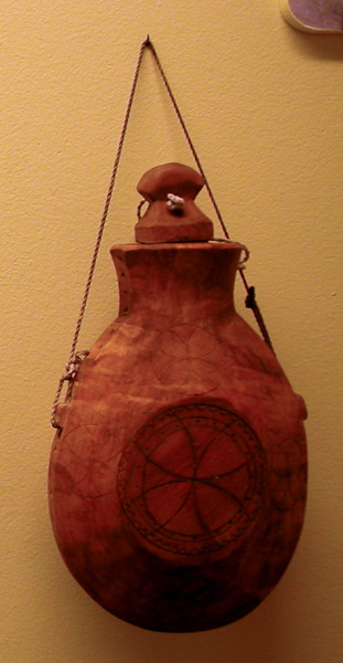 Saami salt bottle