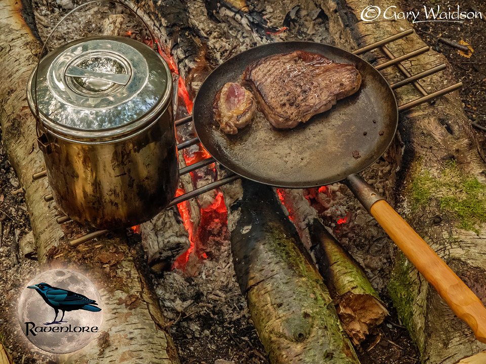 Trench Grill -   Gary Waidson - Ravenlore Bushcraft and Wilderness skills.